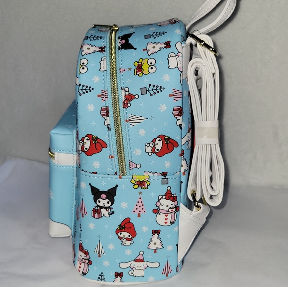 Loungefly Hello Kitty And Friends Holiday Mini Backpack & Cardholder Set main image 5